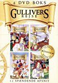 gullivers rejse boks - dvd
