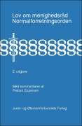 lov om menighedsråd & normalforretningsorden - bog
