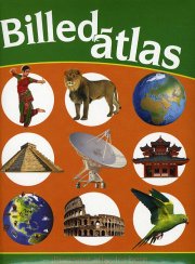 billedatlas - illustreret atlas for børn - bog