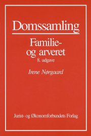 domssamling familie-arveret - bog