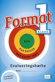format 1.kl. evalueringshæfte - bog