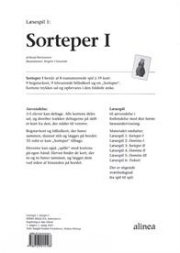 læsespil 1, sorteper 1 - bog