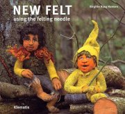 new felt using the felting needle - bog