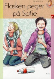 ps, flasken peger på sofie - bog