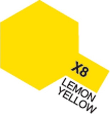 Tamiya Acrylic Mini X Lemon Yellow Gloss Ml Se