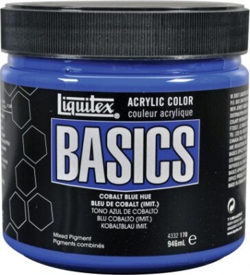 Liquitex Basics Akrylmaling Cobalt Blue Hue 946 Ml Se Tilbud Og