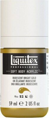 Liquitex Akrylmaling Soft Body Iridescent Bright Gold 59 Ml Se