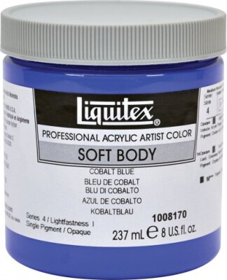 Liquitex Soft Body Akrylmaling Cobalt Blue 237 Ml Se Tilbud Og