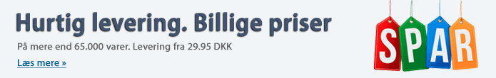 Gode tilbud og hurtig levering