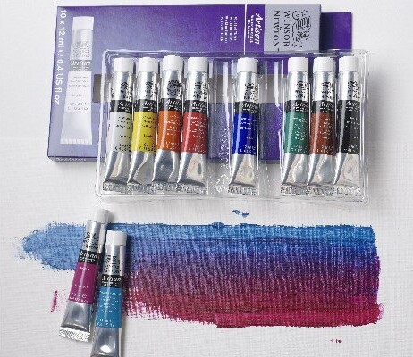 Winsor Newton Artisan Akvarelfarve Sæt 10x12 Ml Se tilbud og