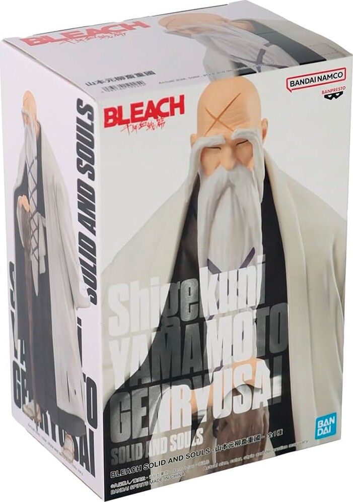 Banpresto Bleach Solid And Souls Shigekuni Yamamoto Genryusai Se