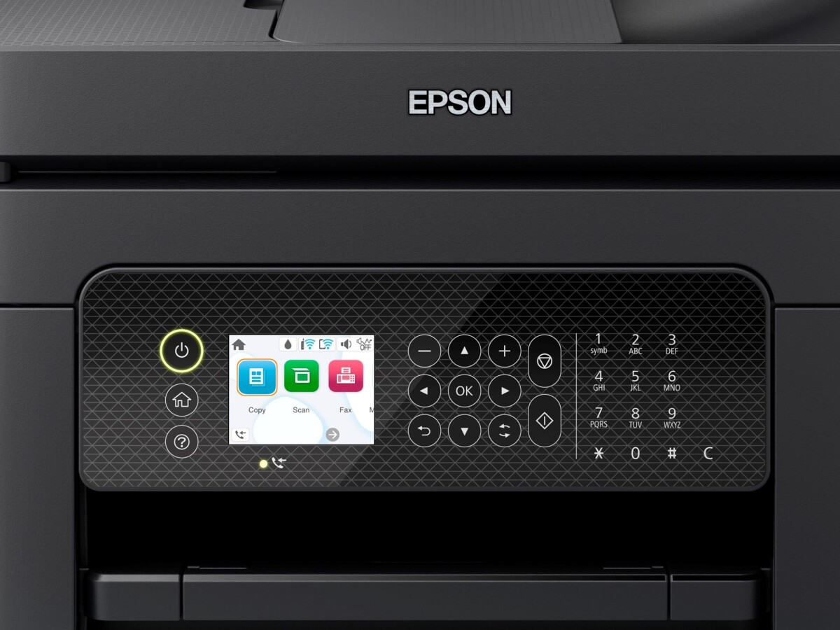 Epson Workforce Wf Dwf Aio Printer Med Wifi Spm Se Tilbud