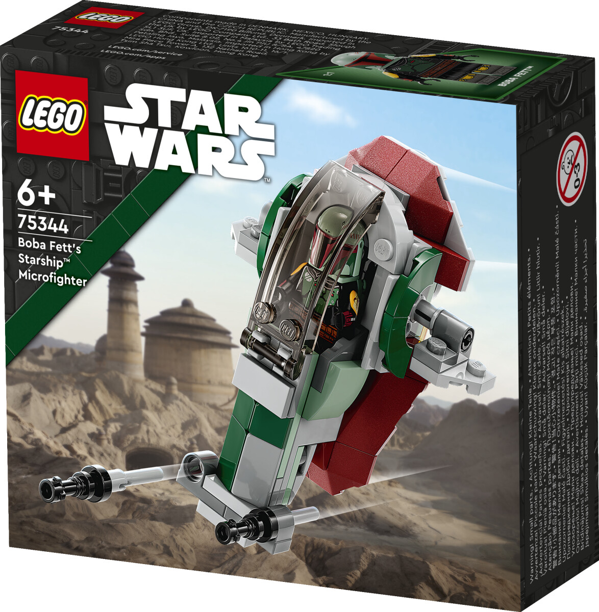 Lego Star Wars Boba Fetts Starship Microfighter Se Tilbud