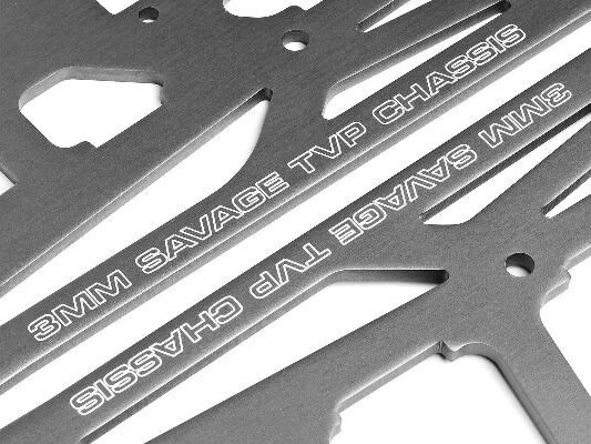 Main Chassis Set Savage Xl Gray Hp73941 Hpi Racing Se Tilbud Og