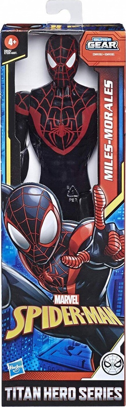 Miles Morales Figur Marvel Titan Hero Series Spiderman 30 Cm Se