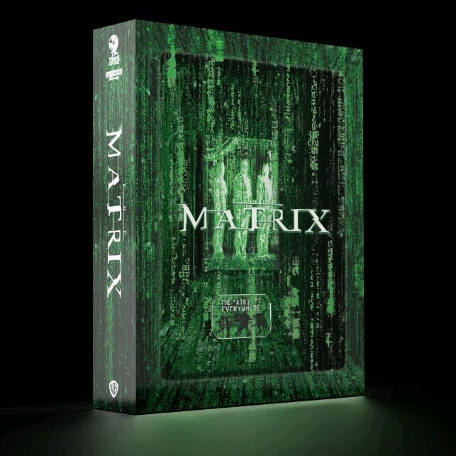 The Matrix Titans Of Cult Limited Edition Steelbook 4K Ultra Hd Blu Ray