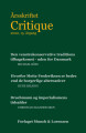 Årsskriftet Critique Xv
