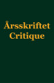 Årsskriftet Critique Xvii