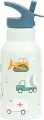 A Little Lovely Company - Rustfrit Stål Drikkeflaske - Vehicles - 73 X 20