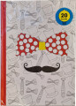 A5 Notesbog - Moustache - 2 Assorterede