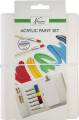 Nassau Fine Art - Acrylic Paint Set - Akrylmaling Sæt