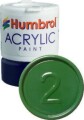 Humbrol - Akryl Maling - 14 Ml - Smaragd Blank - Replaced - 2