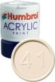 Humbrol - Akryl Maling - 12 Ml - Elfenben Blank - 41