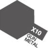 Tamiya - Acrylic Mini - X-10 Gun Metal Gloss 10 Ml - 81510