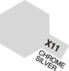 Tamiya - Acrylic Mini - X-11 Chrome Silver Gloss 10 Ml - 81511