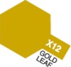 Tamiya - Acrylic Mini - X-12 Gold Leaf Gloss 10 Ml - 81512