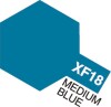 Tamiya - Acrylic Mini - Xf-18 Medium Blue Flat 10 Ml - 81718