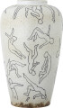 Bloomingville - Adah Vase - Natur - Stentøj