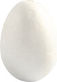 Æg - H 6 Cm - Hvid - 5 Stk