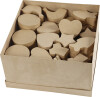 Æsker - Str 6-11 Cm - 63 Stk - Assorteret