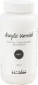 Akryl Slutfernis - Mat - Transparent - Hvid - 450 Ml