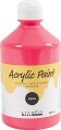 Akrylmaling Neon - Neon Pink - 500 Ml