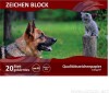 Akvarelblok A3 110 G - 20 Ark Hund Og Kat - Tiptop Office