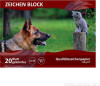 Akvarelblok A4 110 G - 20 Ark Hund Og Kat - Tiptop Office