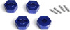 Aluminium 14Mm Hex Hub Set Blue4Pcs - Mv150473 - Maverick Rc