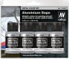 Vallejo - Airbrush Maling - Aluminium Dope - Metal Color Set - 4X32 Ml