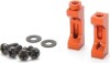 Aluminium Servo Mount Set Orange - Hp102910 - Hpi Racing