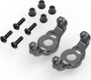 Aluminum C-Hub Set Gunmetal - Hp161145 - Hpi Racing