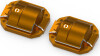 Aluminum Diff Cover Orange2Pcs - Hp161143 - Hpi Racing