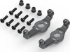 Aluminum Portal C-Hub Set Gunmetal - Hp161159 - Hpi Racing