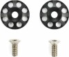 Aluminum Wing Washers Black - 54848 - Tamiya