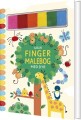 Alvildas Fingermalebog Med Dyr - 