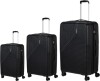 American Tourister - Niteline Suitcases - 3 Pcs - Midnight Black