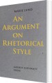 An Argument On Rhetorical Style - 