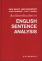 An Introduction To English Sentence Analysis - 