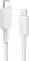 Anker - 322 Usb-C To Lightning Cable 3Ft Braided - White